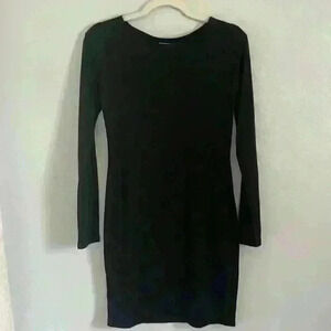 Women’s Pink Lily Black Bodycon Dress NWOT